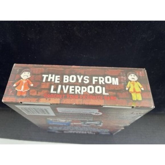 The Beatles " The Boys from Liverpool" Crochet set Brand new in Sealed box - Picture 7 of 8